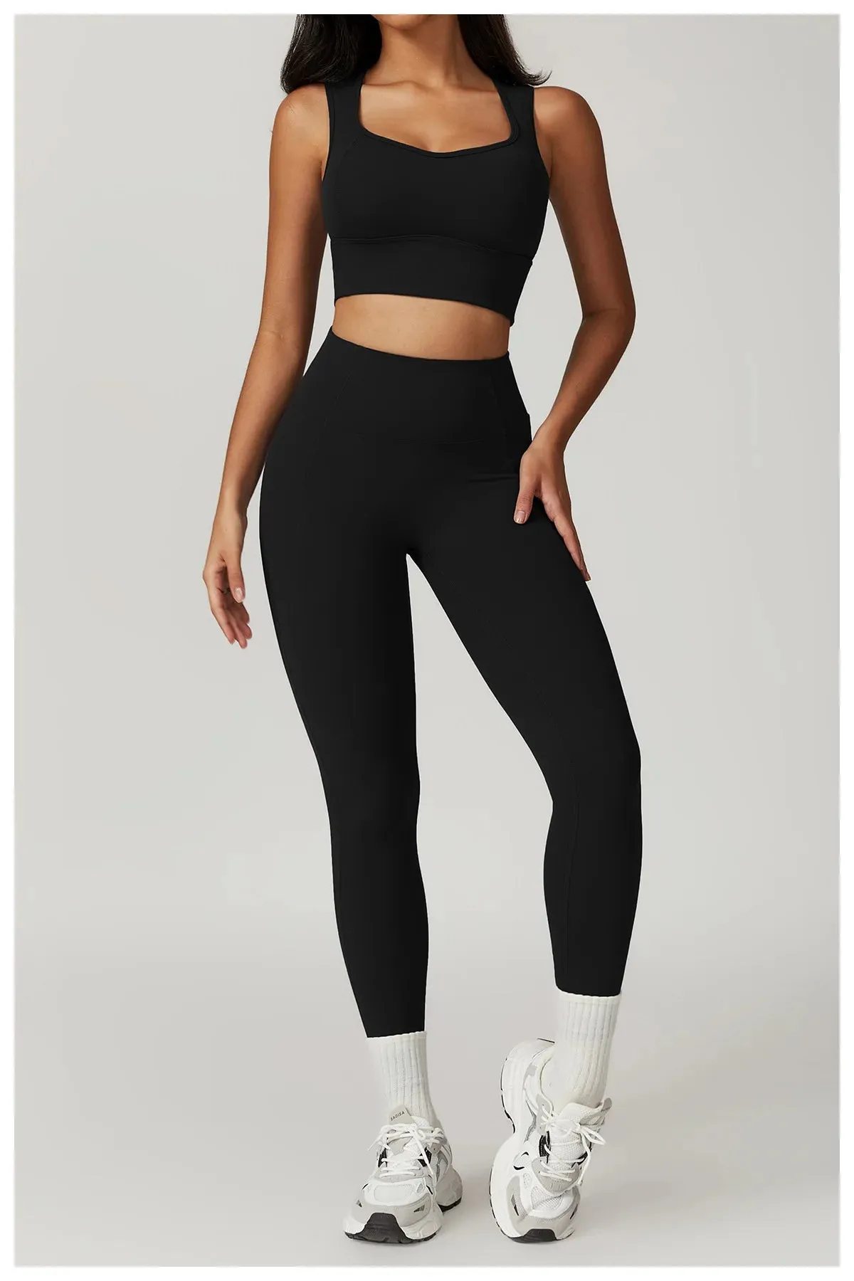 A&A Flexi Leggings & Crop Top Set