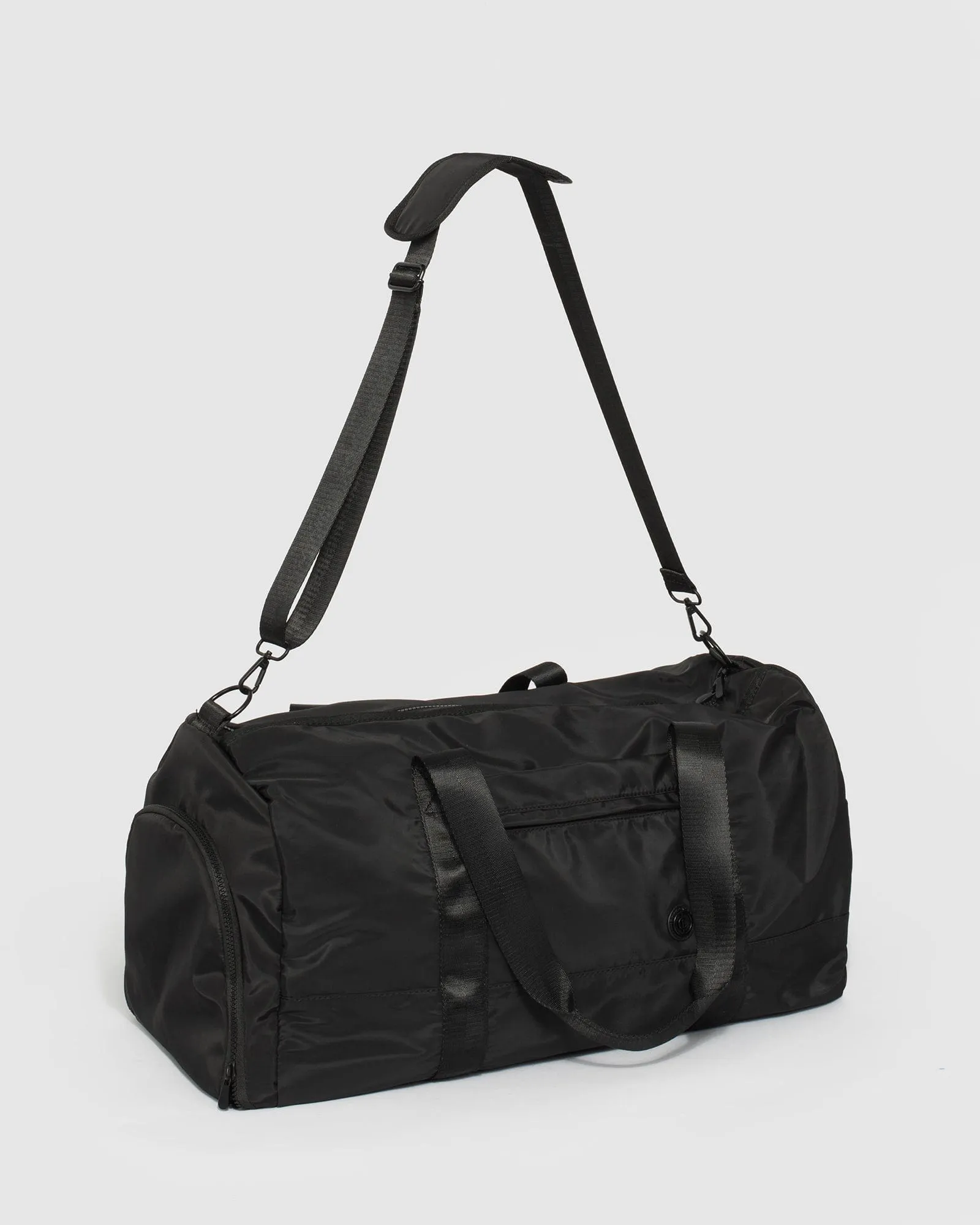 Black Charlotte Gym Bag