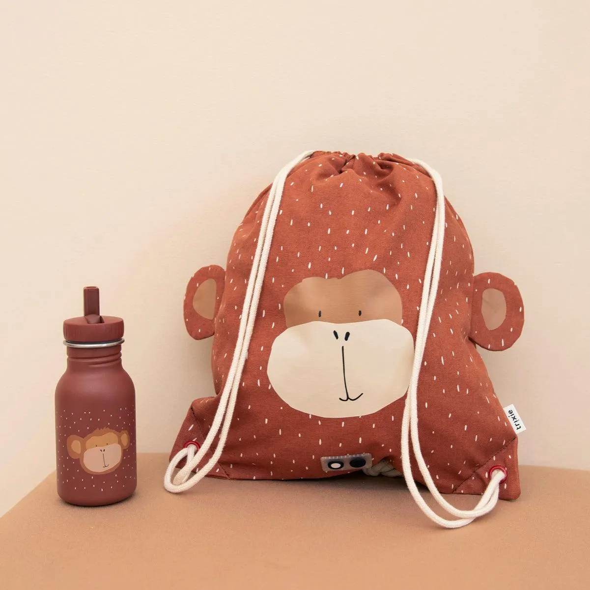 Drawstring Bag - Mr. Monkey