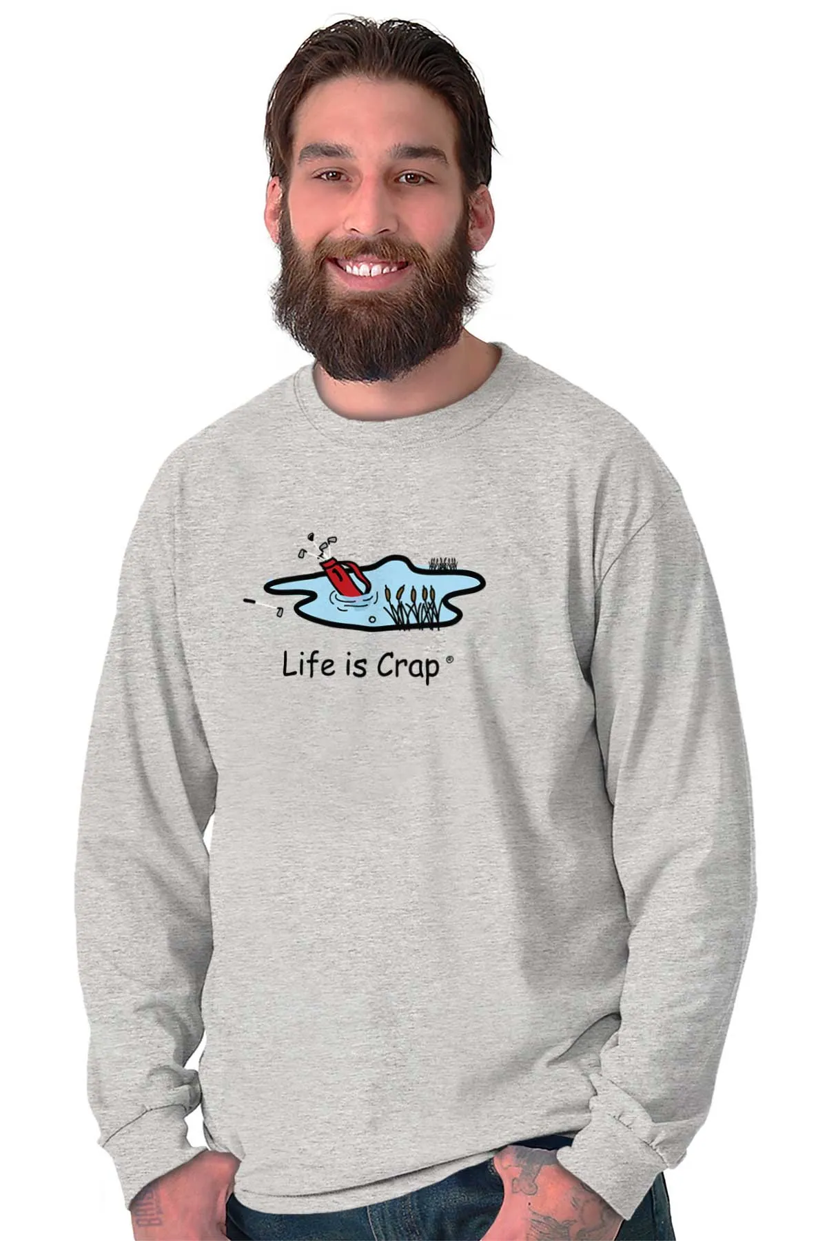 Golf Bag Long Sleeve Tee