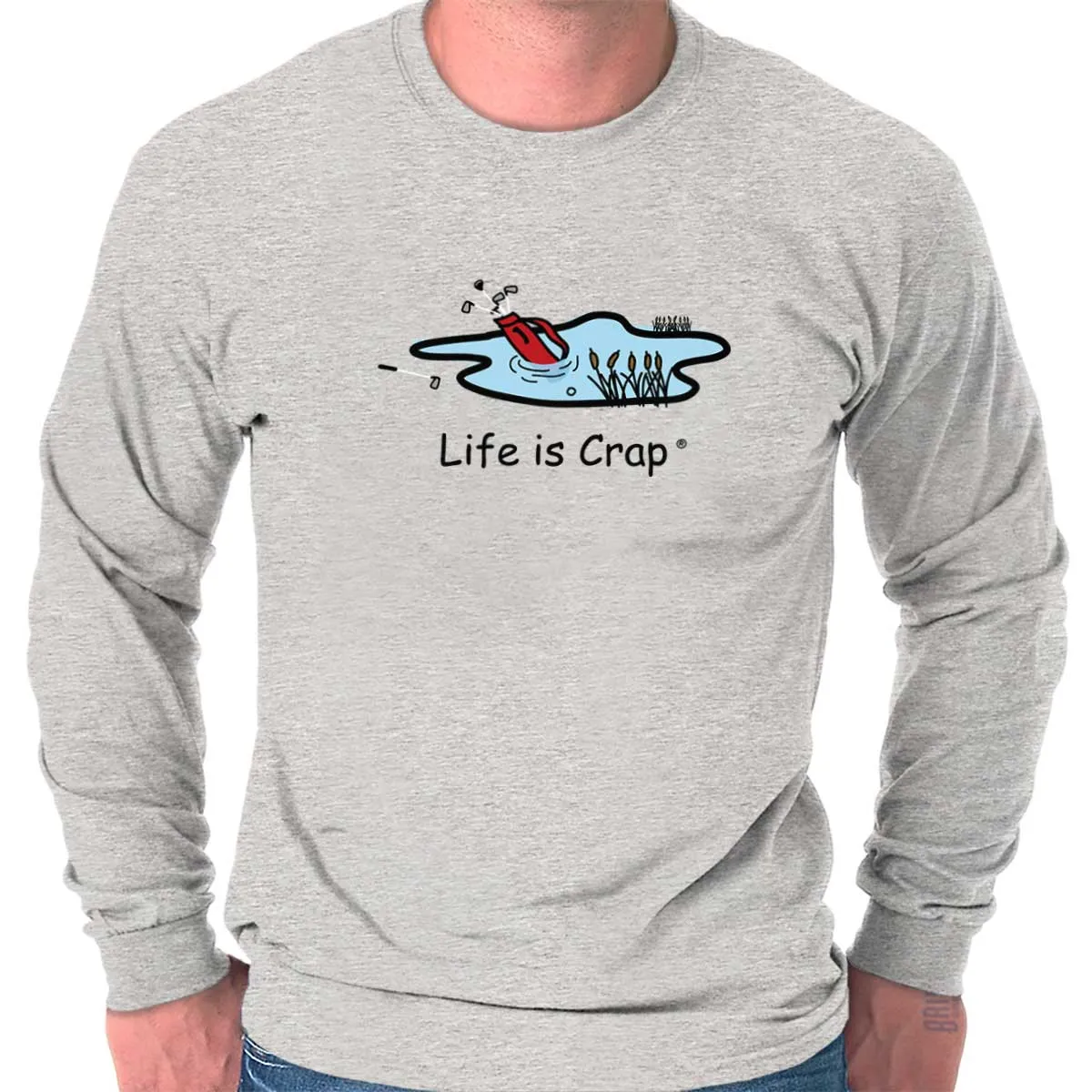 Golf Bag Long Sleeve Tee