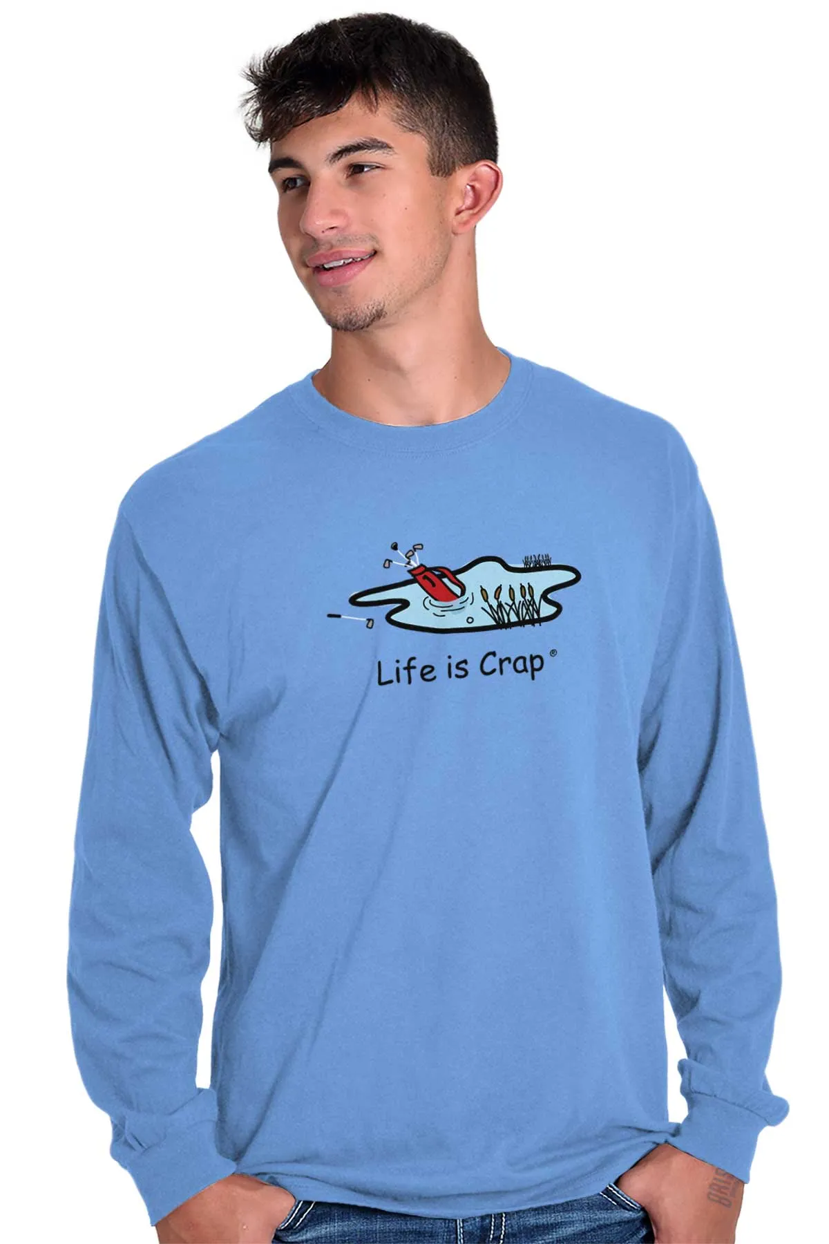 Golf Bag Long Sleeve Tee