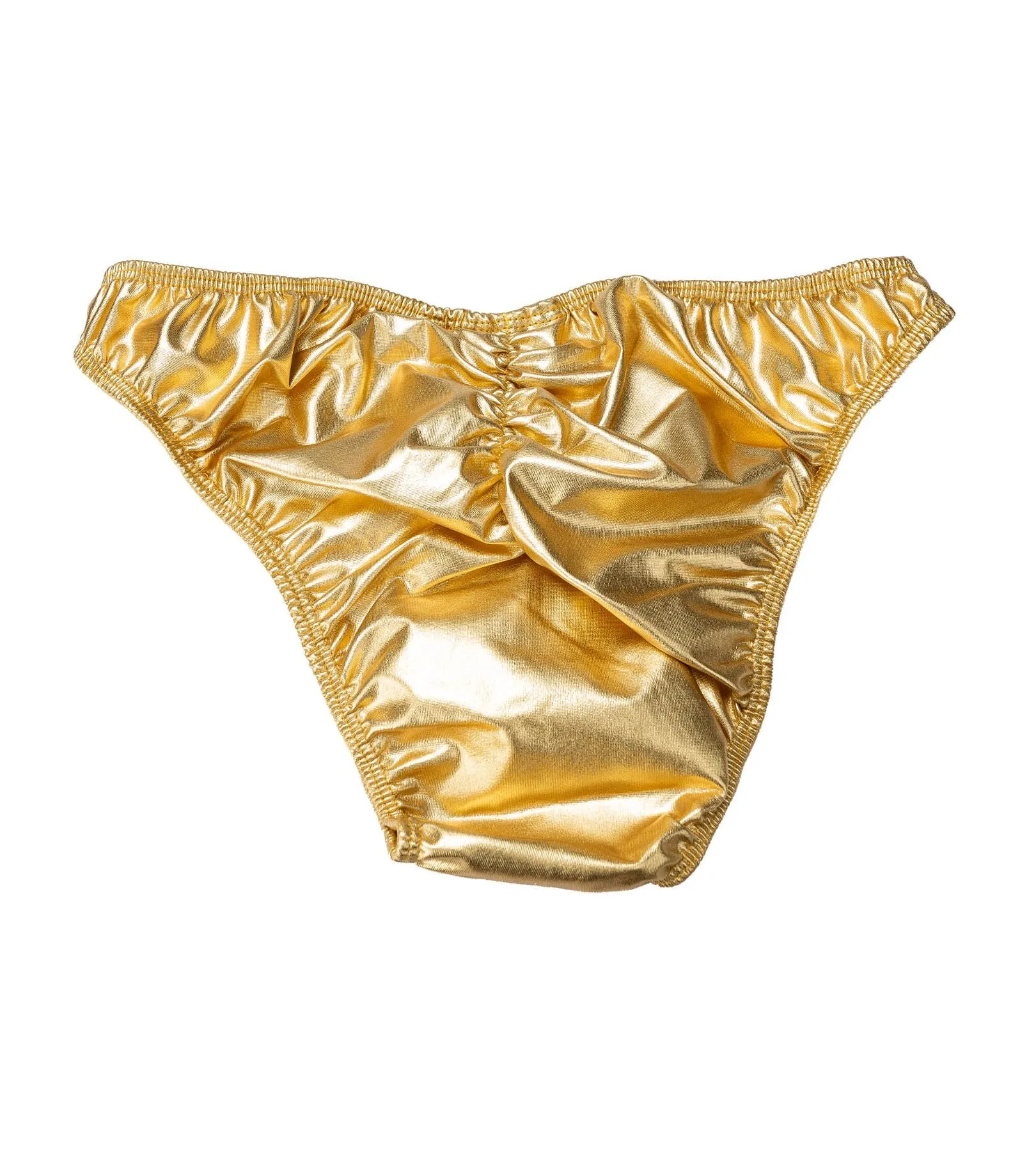 Pro Cut Posing Trunks with Scrunch - Pharaoh Gold