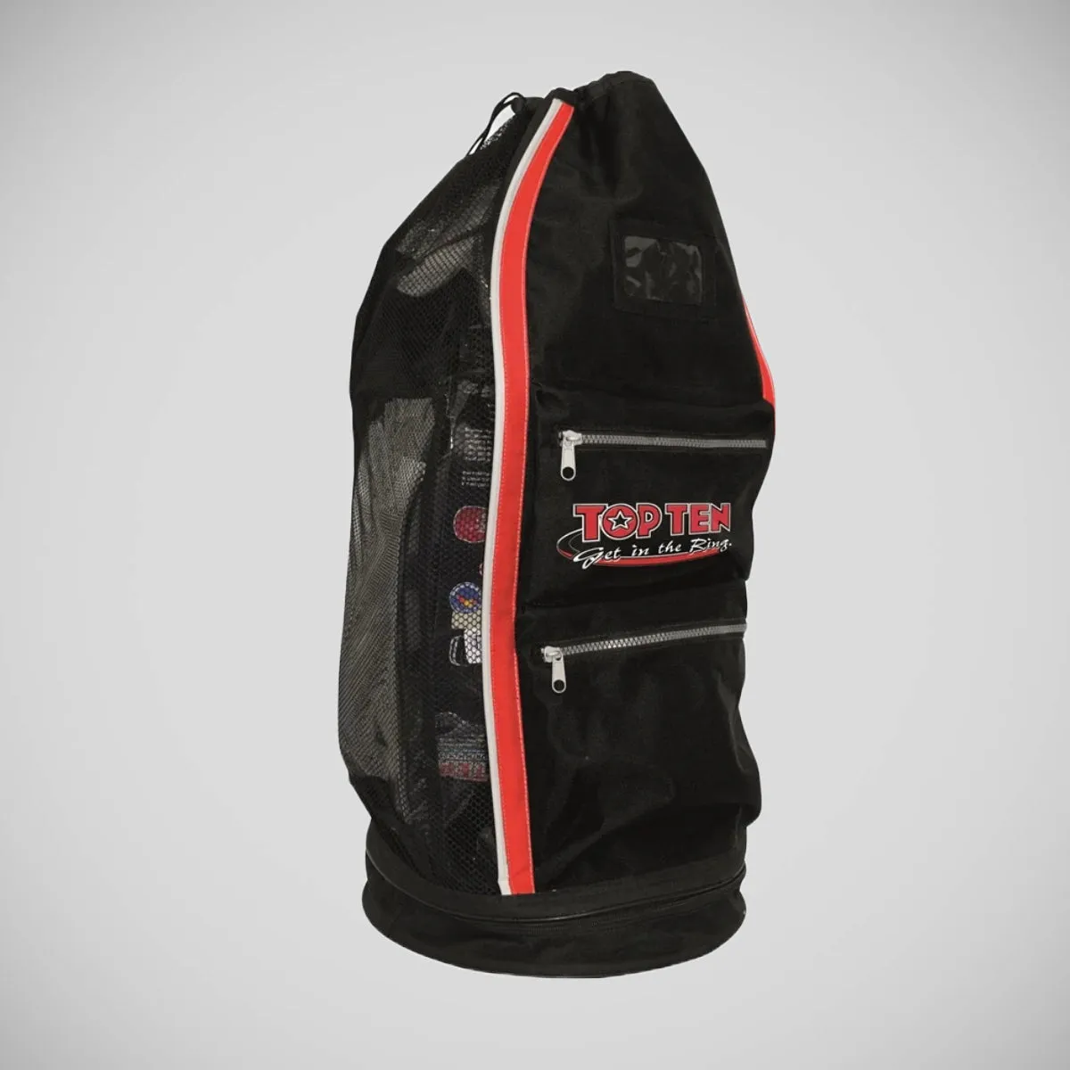 Top Ten Deluxe Mesh Bag Black